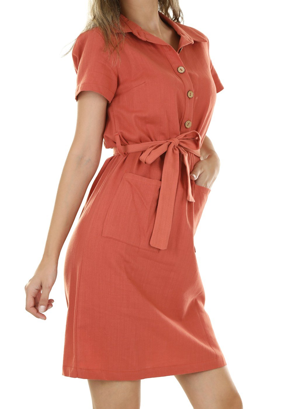 Belted Shirt Dress – view 2